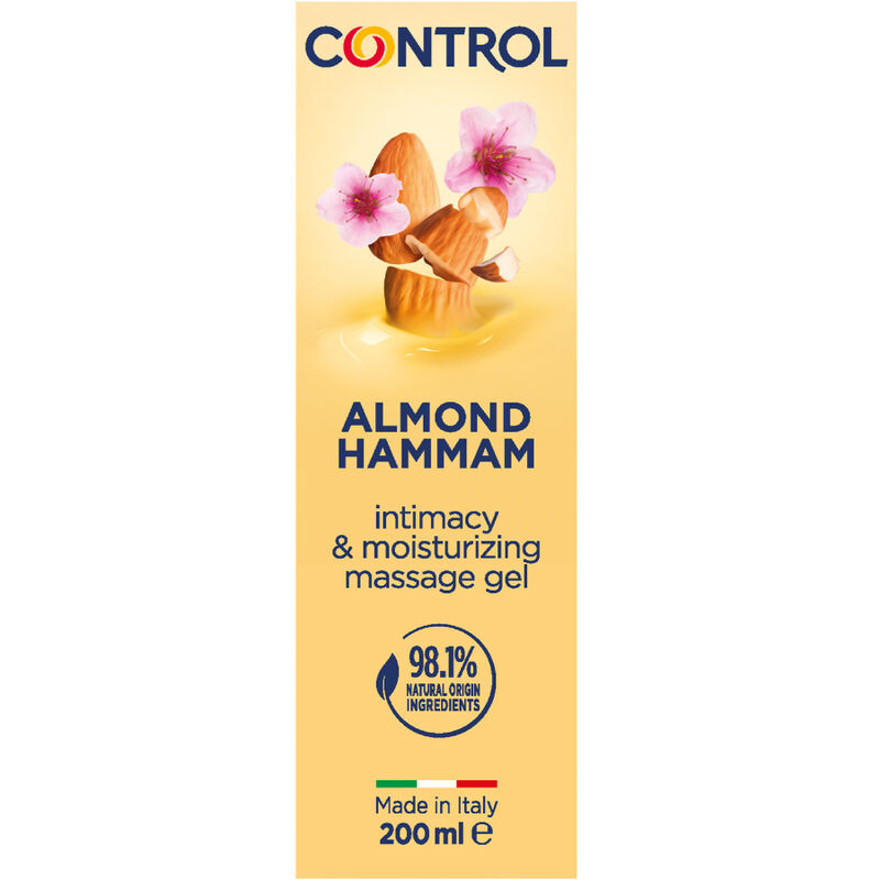 Control Lubes-Almond Hammam Massage Gel 3 in 1 200 ml · Kosmetika & Aphrodisiaka (Bild 3)