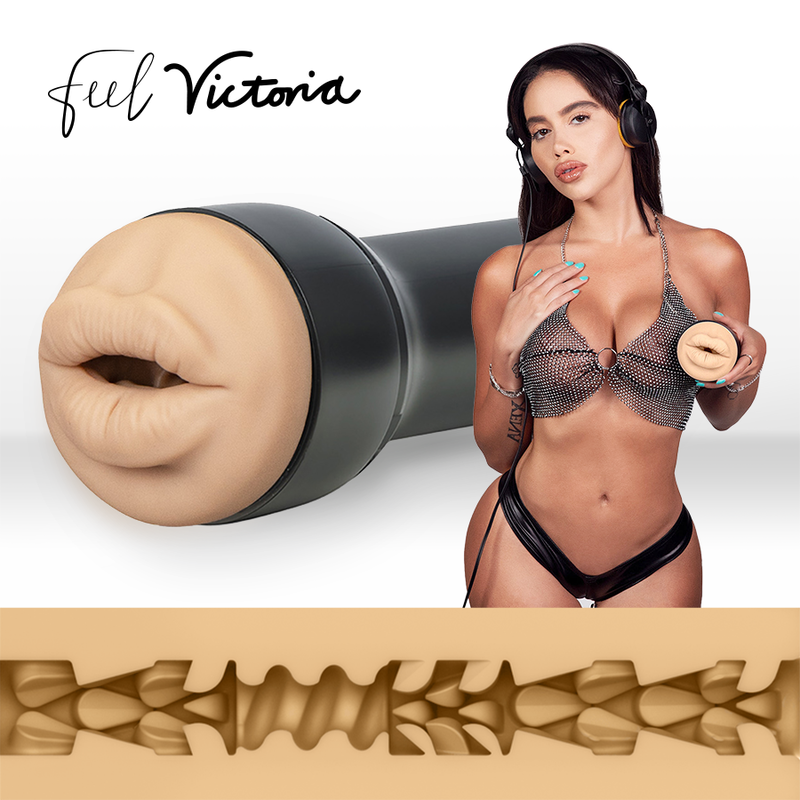 Kiiroo-Feel Victoria June Mouth Stroker · Sextoys