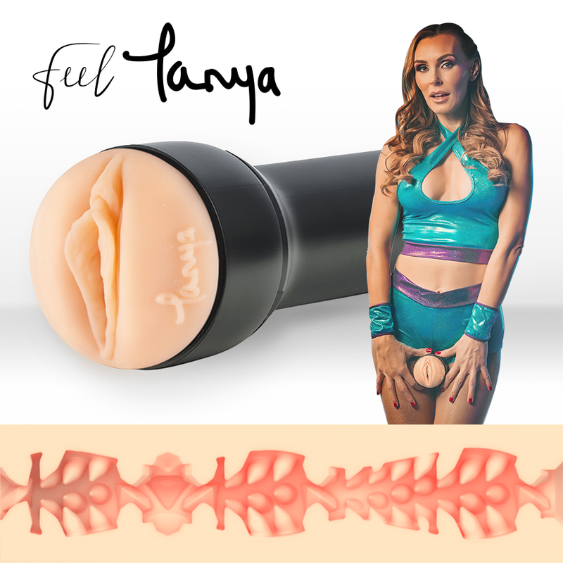 Kiiroo-Feeltanya Stroker Stars Kollektion mit Tanya Tate-TPE · Sextoys