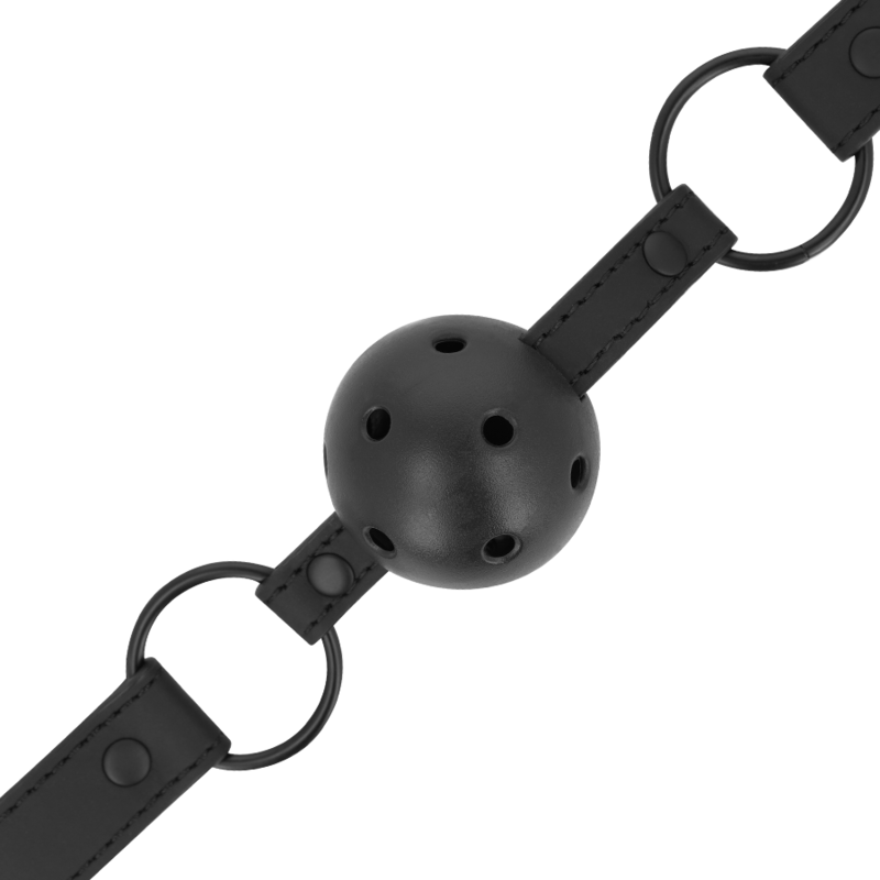 Intense Fetish-Gag mit Pelle Vegan-Waterproof Ball · Bondage & Handschellen (Bild 4)
