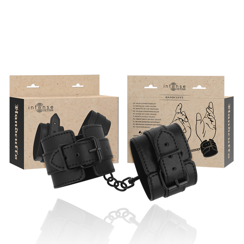 Intense Fetish-Handschellen in Pelle Vegana · Bondage & Handschellen