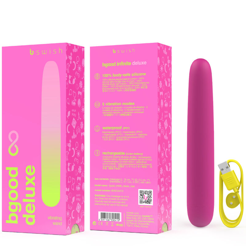 B Swish-Bgood Infinite Deluxe Vibrator Wiederaufladbar Silikon · Vibratoren (Bild 3)