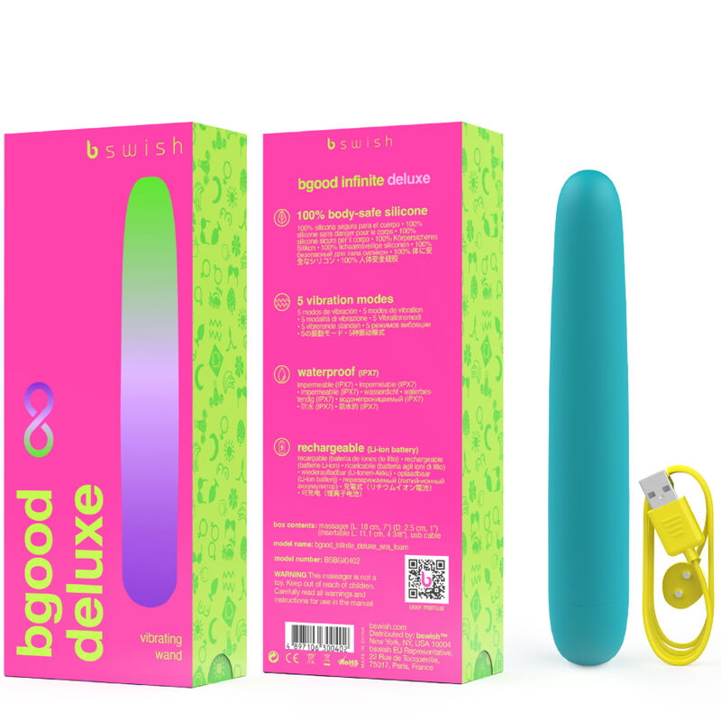 B Swish-Bgood Infinite Deluxe Vibrator Wiederaufladbar Silikon · Vibratoren (Bild 10)