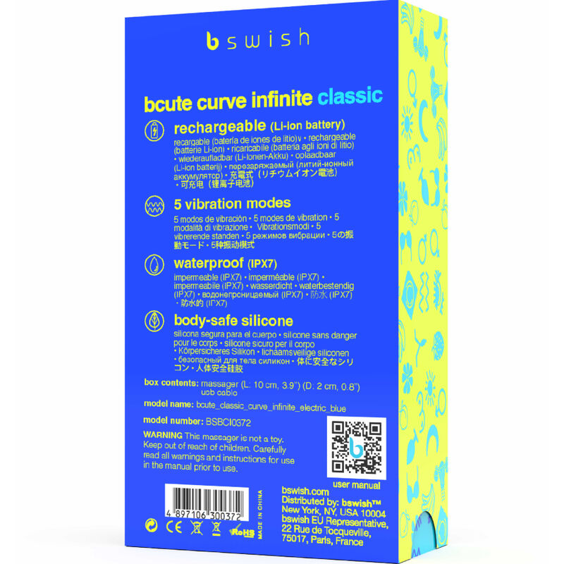B Swish-Bucute Infinite Classic Vibrator Wiederaufladbar · Vibratoren (Bild 3)