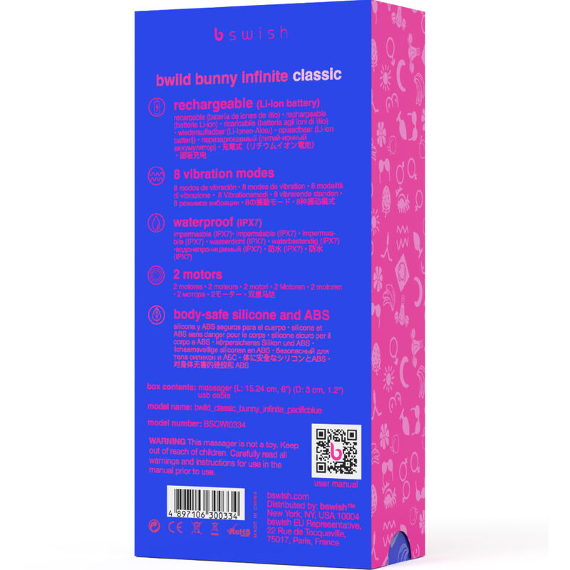 B Swish-Bild Bunny Infinite Classic Vibrator Wiederaufladbar · Vibratoren (Bild 8)