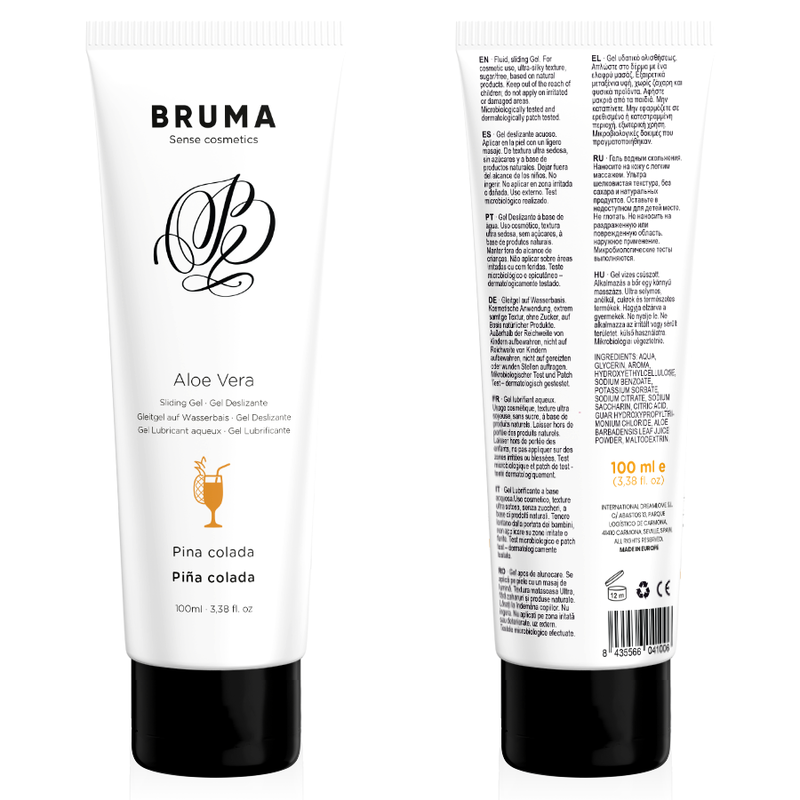 Bruma-Gel Gleitgel Aloe Vera Pina Colada 100 ml · Kosmetika & Aphrodisiaka