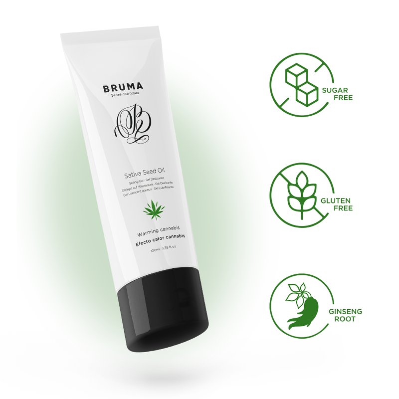 Bruma-Gleitgel Gel Heizer mit Sativa-Samenöl · Kosmetika & Aphrodisiaka (Bild 4)