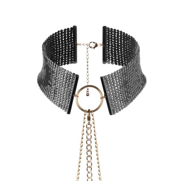 Bijoux Desire Metallique-Wunsch Metall Halskette aus Metall Schwarz · Spielzeug aus Glas & Metall