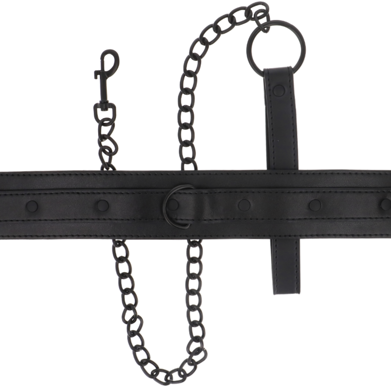 Intense Fetish-Halskette aus veganem Leder · Bondage & Handschellen (Bild 6)