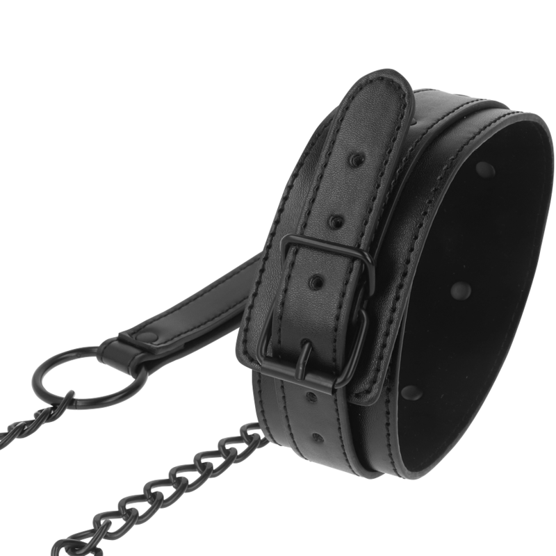 Intense Fetish-Halskette aus veganem Leder · Bondage & Handschellen (Bild 3)