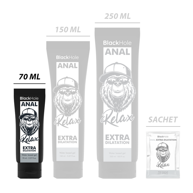 Black Hole-70 ml Wasser-Analerweiterungsgel · Kosmetika & Aphrodisiaka (Bild 2)