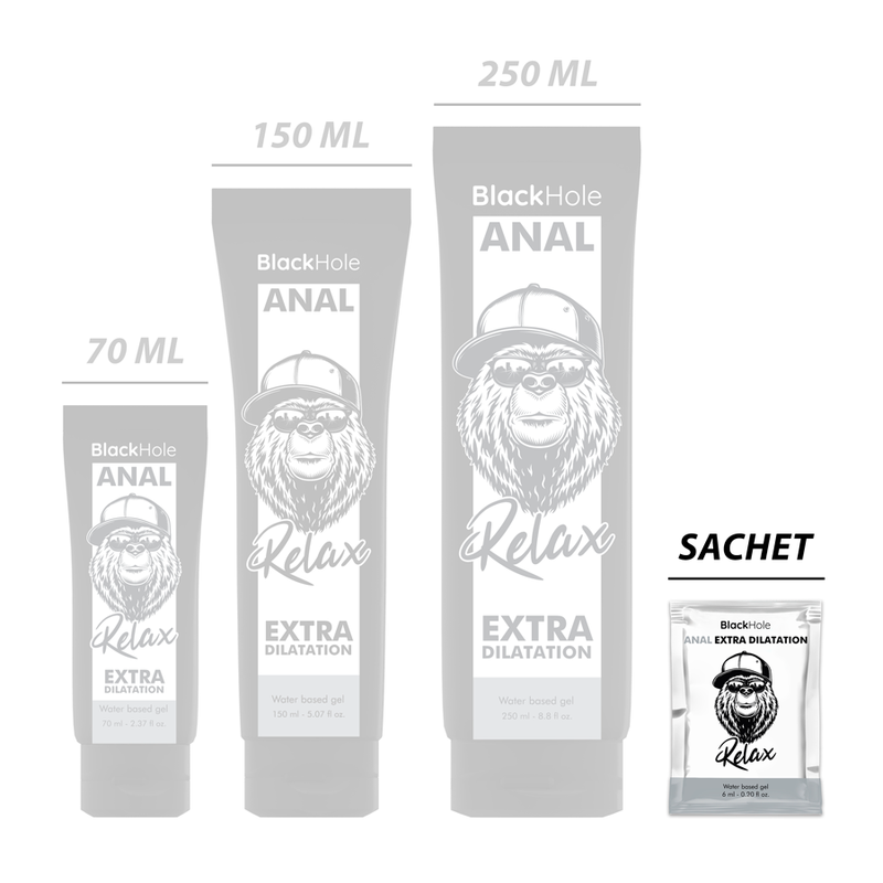 Black Hole-Wasser-Gel Extra Dilatation 6 ml Einzeldosis · Kosmetika & Aphrodisiaka (Bild 6)