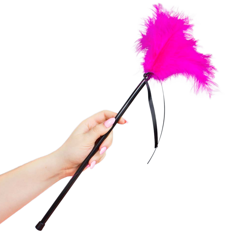 Secretplay 100% Fetish-Pink Feathers 40 cm · Sextoys (Bild 3)