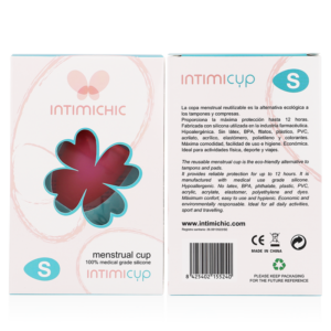 Intimichic-Medical Silikon Menstrual Cup · Oralsex & Körperspiele (Bild 5)
