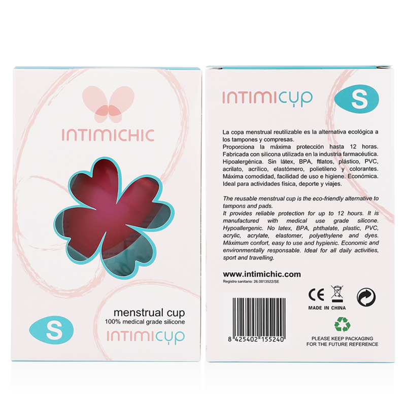 Intimichic-Medical Silikon Menstrual Cup · Oralsex & Körperspiele (Bild 5)