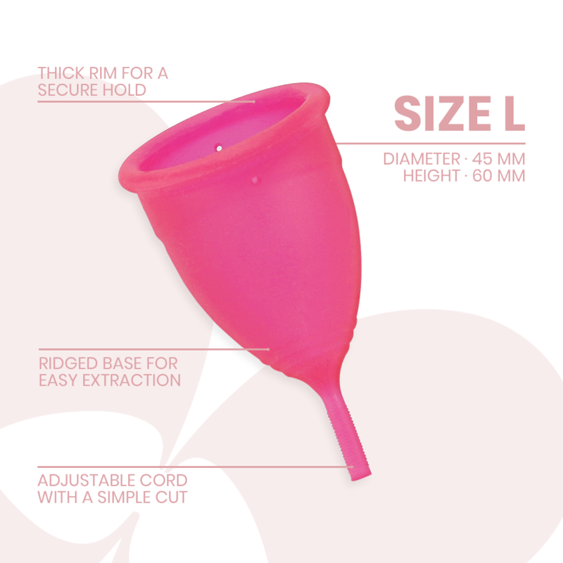 Intimichic-Medical Silikon Menstrual Cup · Oralsex & Körperspiele (Bild 10)
