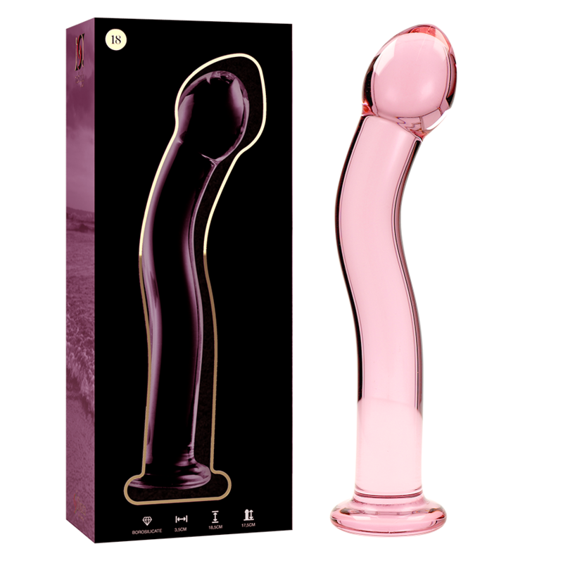 Nebula Series by Ibiza-Modell 18 Dildo Kristall 18.5 cm · Spielzeug aus Glas & Metall (Bild 6)