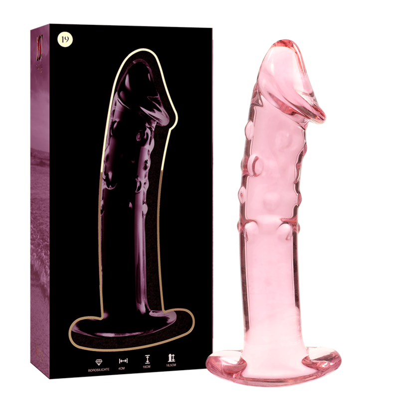 Nebula Series by Ibiza-Modell 19 Dildo Kristall 18.5 cm · Spielzeug aus Glas & Metall (Bild 2)