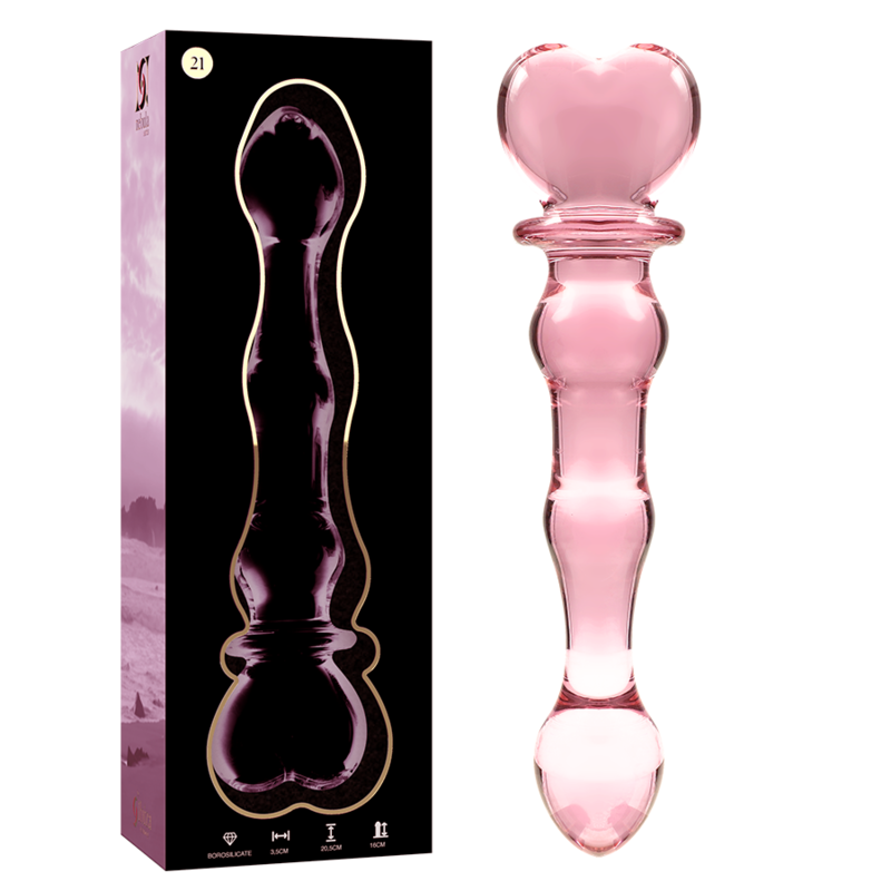 Nebula Series by Ibiza-Modell 21 Dildo Kristall 20.5 cm · Spielzeug aus Glas & Metall (Bild 4)