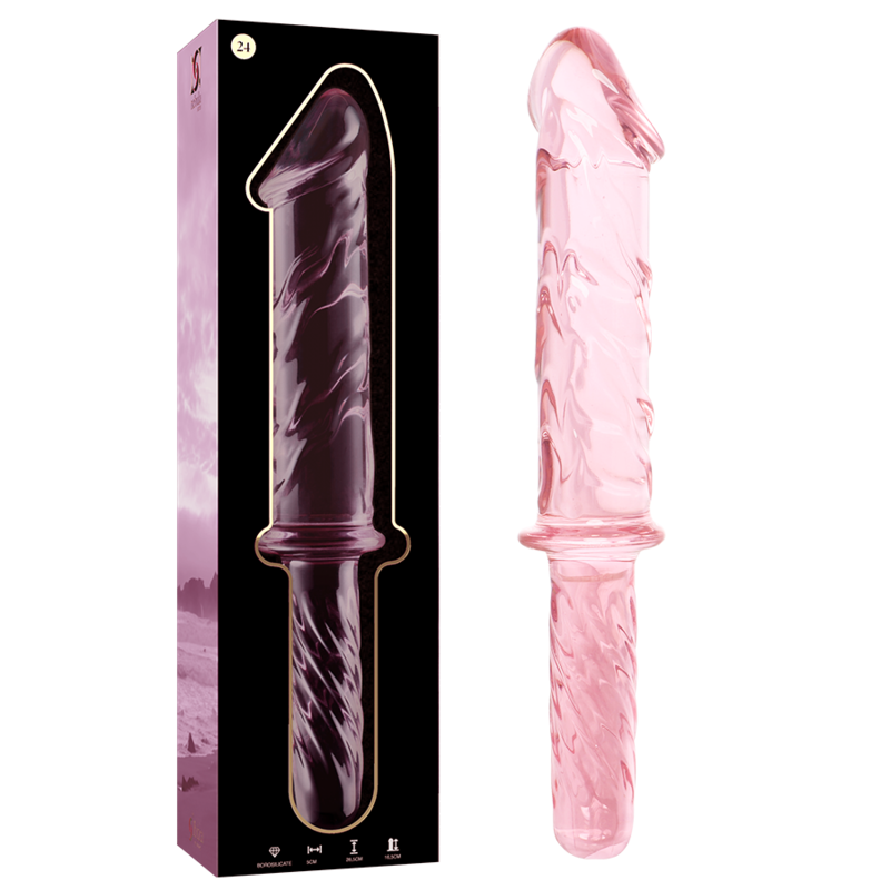 Nebula Series by Ibiza-Modell 24 Dildo aus Borsilikatglas · Spielzeug aus Glas & Metall (Bild 4)