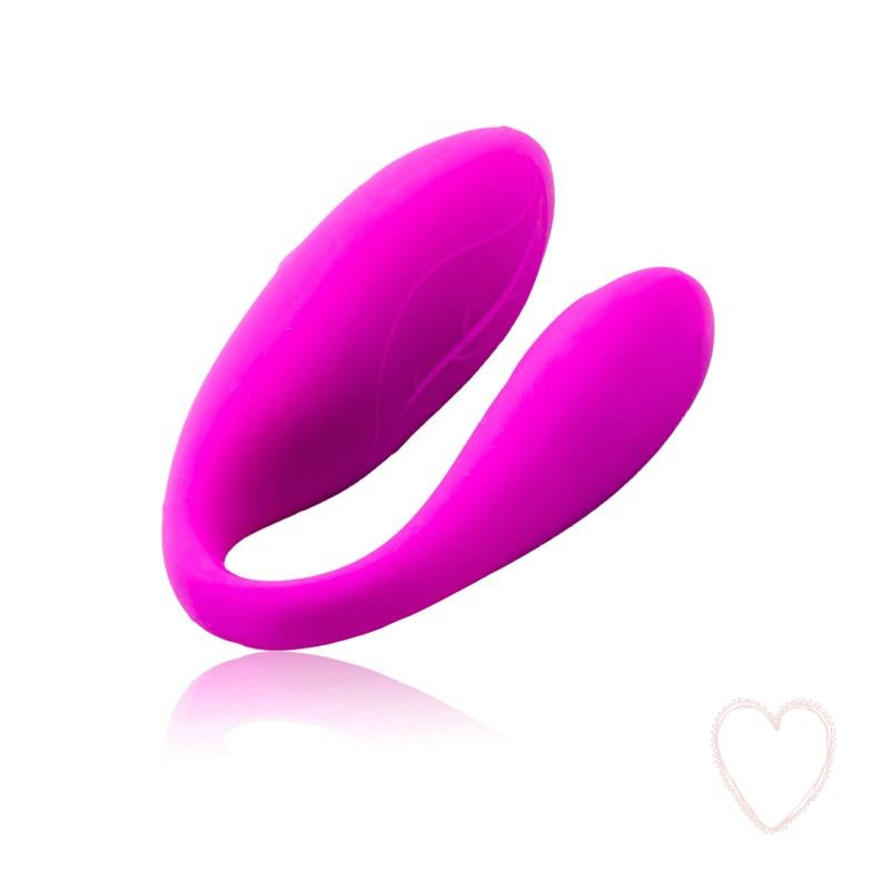 High Tech-Faszination Flieder Vibrator in U-Silikon, 12 Geschwindigkeiten · Vibratoren (Bild 2)