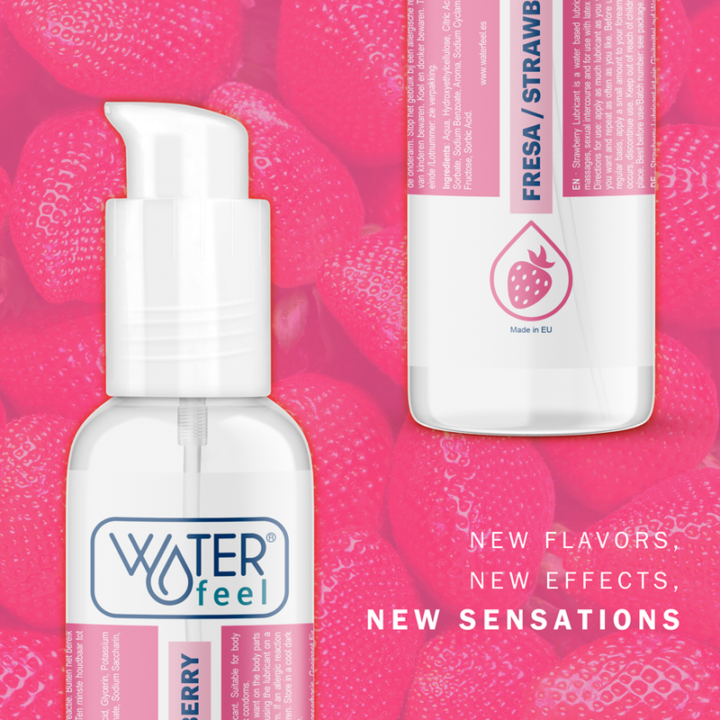 Waterfeel-Gleitgel Gel Basis Wasser Aroma Erdbeeren 175 ml · Kosmetika & Aphrodisiaka (Bild 5)