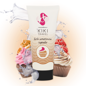 Kikí Travel-Gleitgel mit Cupcake-Aroma Amerikanischer Kuchen 50 ml