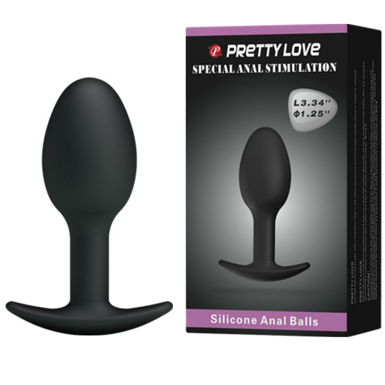Pretty Love-Analplug Silikon 6.5 Cm Schwarz · Sextoys (Bild 2)
