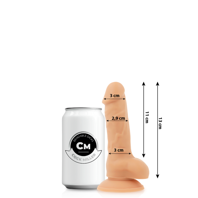 Cock Miller-Dildo-Gelenk Cocksil Doppeldichte 13 · Strap-on & Harness