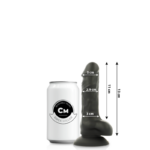 Cock Miller-Dildo Silikon Dual Density Cocksil Gelenk Schwarz · Strap-on & Harness