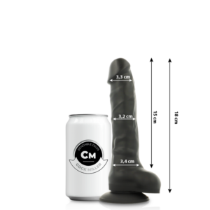 Cock Miller-Realistischer Silikon-Dildo Doppelte Dichte Biegsam