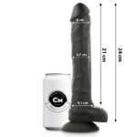 Cock Miller-Dildo Silikon Dual Density Cocksil Gelenk Schwarz · Strap-on & Harness