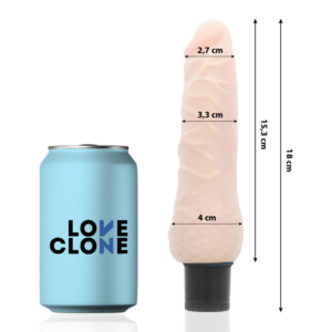 Loveclone-Vibrator Sven mit Selbstschmierung 18.5 Cm -o- 3.3 Cm-TPR · Vibratoren (Bild 2)