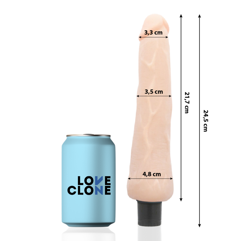 Loveclone-Ragnar mit Selbstschmierung Vibrator 24.5 Cm -o- 3.5 cm · Vibratoren (Bild 2)