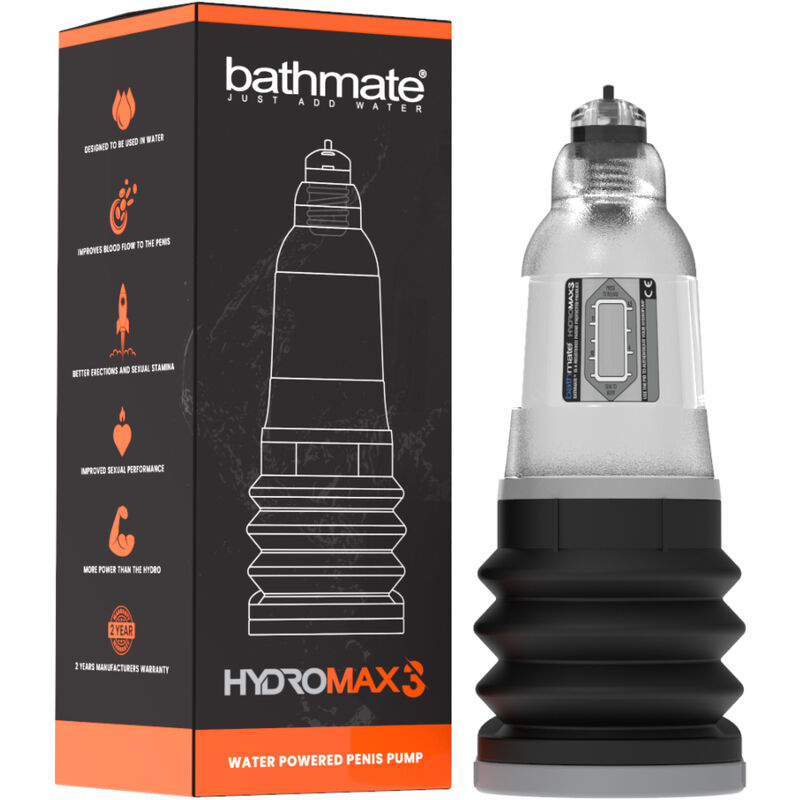 Bathmate-Hydromax 3 Transparent