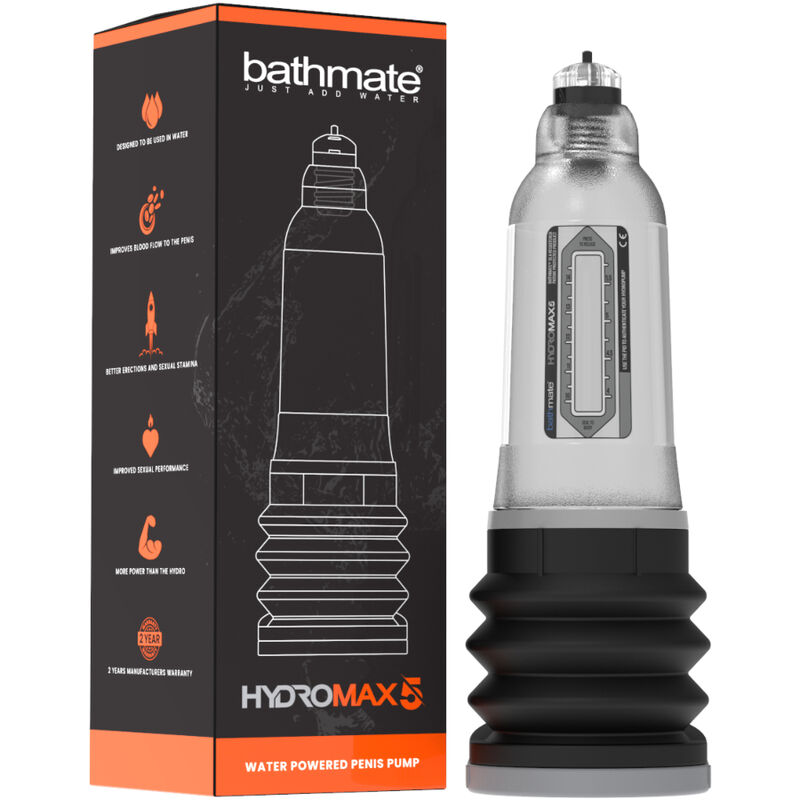 Bathmate-Hydromax 5 Transparent-Drehfunktion