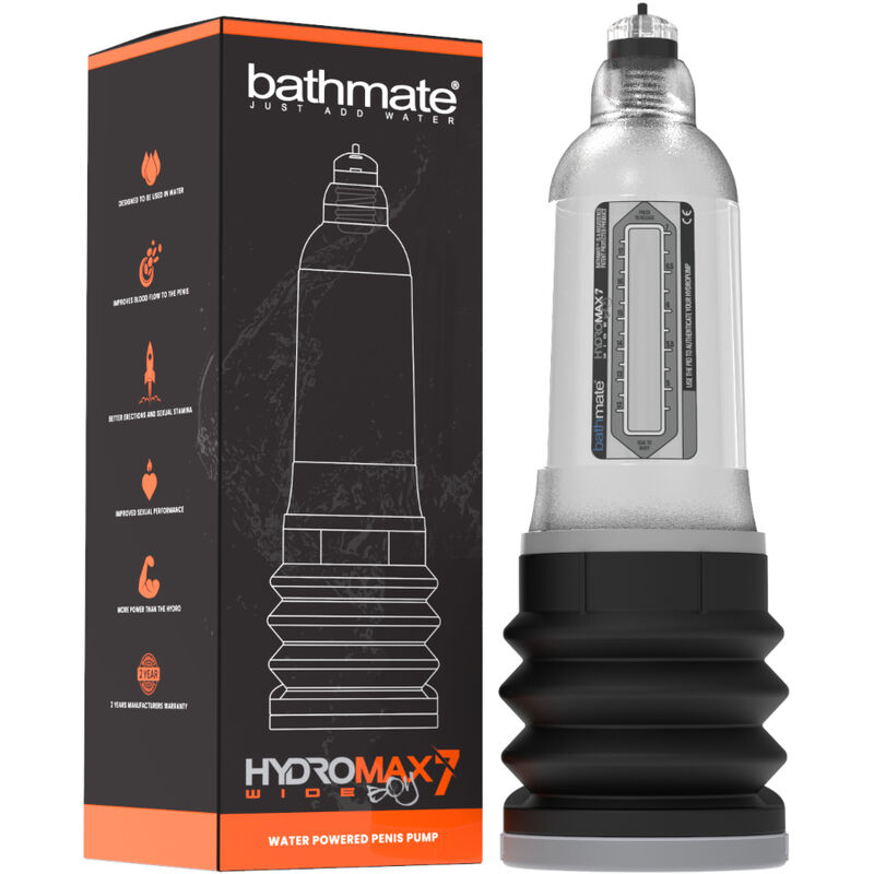 Bathmate-Hydromax 7 Wide Boy Transparent · Penisringe & -hüllen