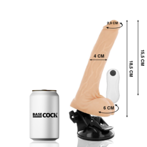 Basecock-Vibrator Realistisch Articular mit Fernbedienung 18.5 cm · Vibratoren (Bild 6)