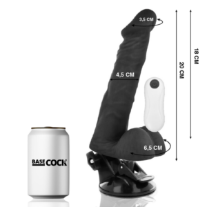 Basecock-Vibrator Realistisch Articulabile mit Fernbedienung 20 cm · Vibratoren (Bild 2)