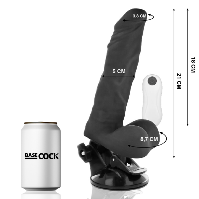 Basecock-Vibrator Articolare, 21 cm, Fernbedienung mit Draht · Vibratoren (Bild 3)