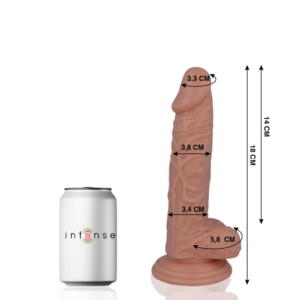 Mr. Intense Dildos-11 Realistischer Dildo 18 cm Ø 3.8 cm-PVC, Saugnapf