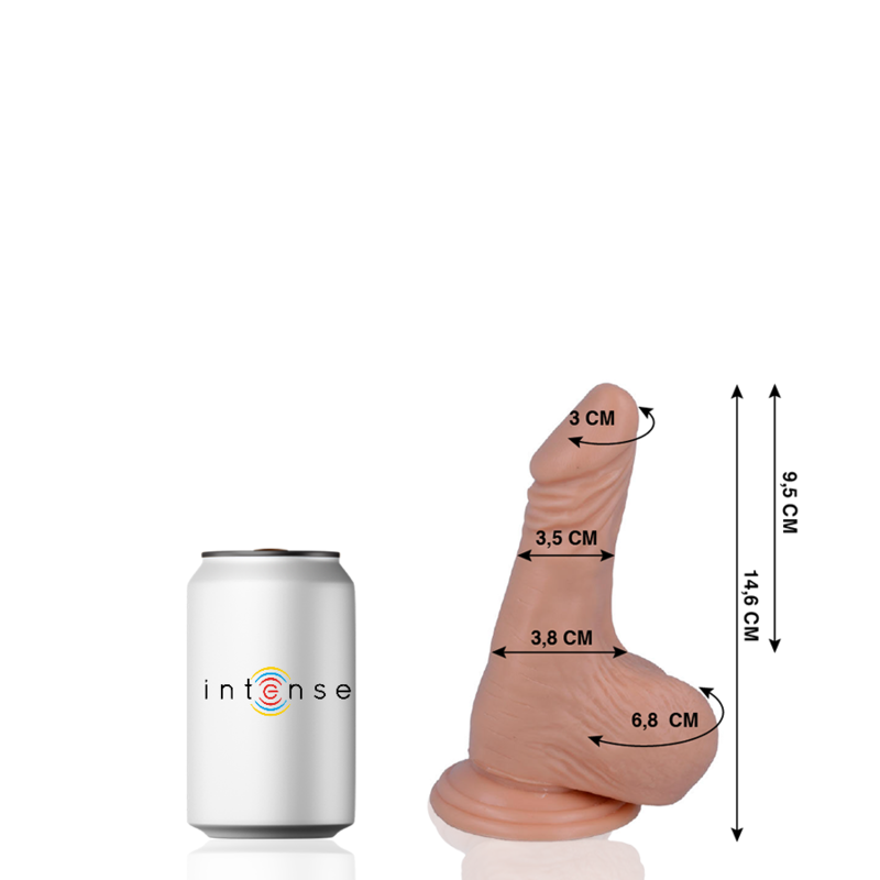 Mr. Intense Dildos-1 Dildo Realistisch 14.6 Cm -o- 3.5 Cm-PVC, Saugnapf · Strap-on & Harness (Bild 6)