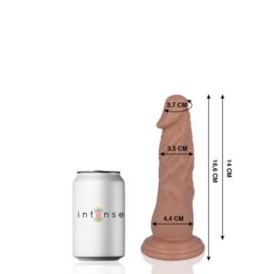 Mr. Intense Dildos-Realistischer Dildo 16.6 cm x 4.4 cm-PVC, Saugnapf