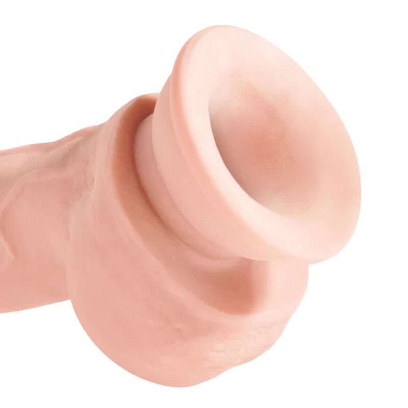 King Cock-Dildo in Triple Dichte 18.4 cm-Saugnapf · Sextoys (Bild 6)