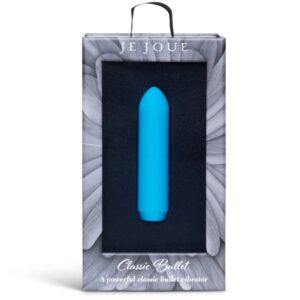 Je Joue-Bullet Classic Türkis-Silikon, 5 Geschwindigkeiten, Wiederaufladbar, USB · Vibratoren (Bild 3)