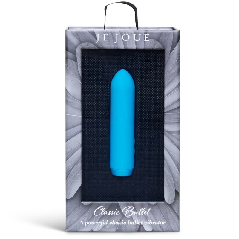 Je Joue-Bullet Classic Türkis-Silikon, 5 Geschwindigkeiten, Wiederaufladbar, USB · Vibratoren (Bild 3)