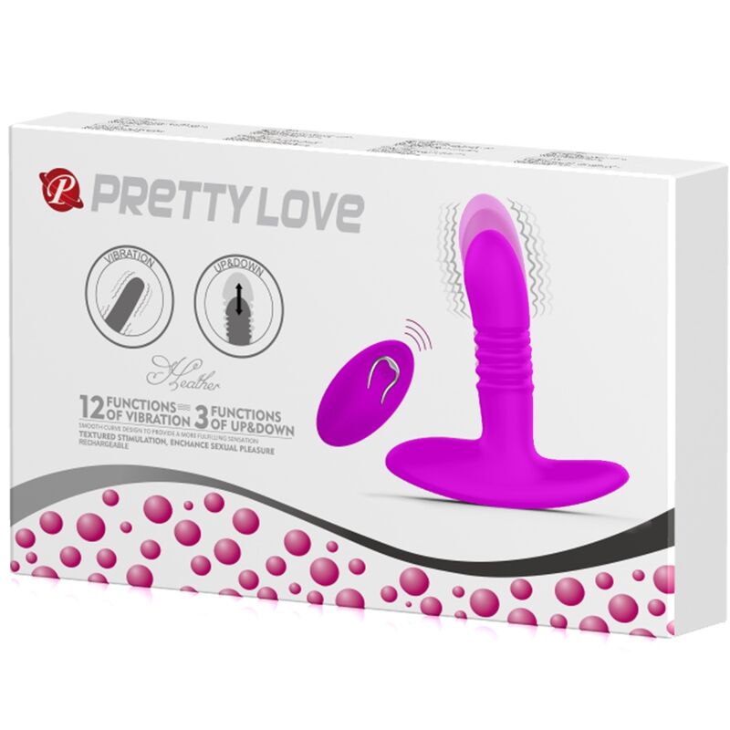Remote Control-Heather Analplug Unter-Silikon, 12 Geschwindigkeiten · Vibratoren (Bild 3)