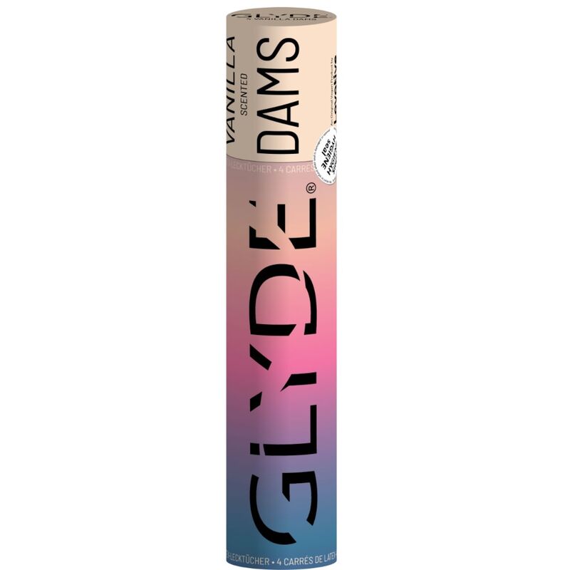 Sheer Glyde-Dams Laminas Latex für orales Sex Vanille · Oralsex & Körperspiele