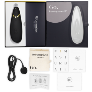 Womanizer-Premium 2 Stimulator Klitoris Schwarz-Silikon, 12 Geschwindigkeiten · Vibratoren (Bild 5)