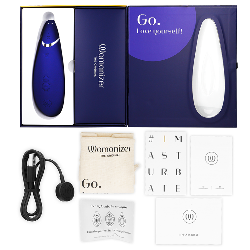 Womanizer-Premium 2 Stimulator Blueberry-Silikon-Klitoris, 12 · Vibratoren (Bild 4)
